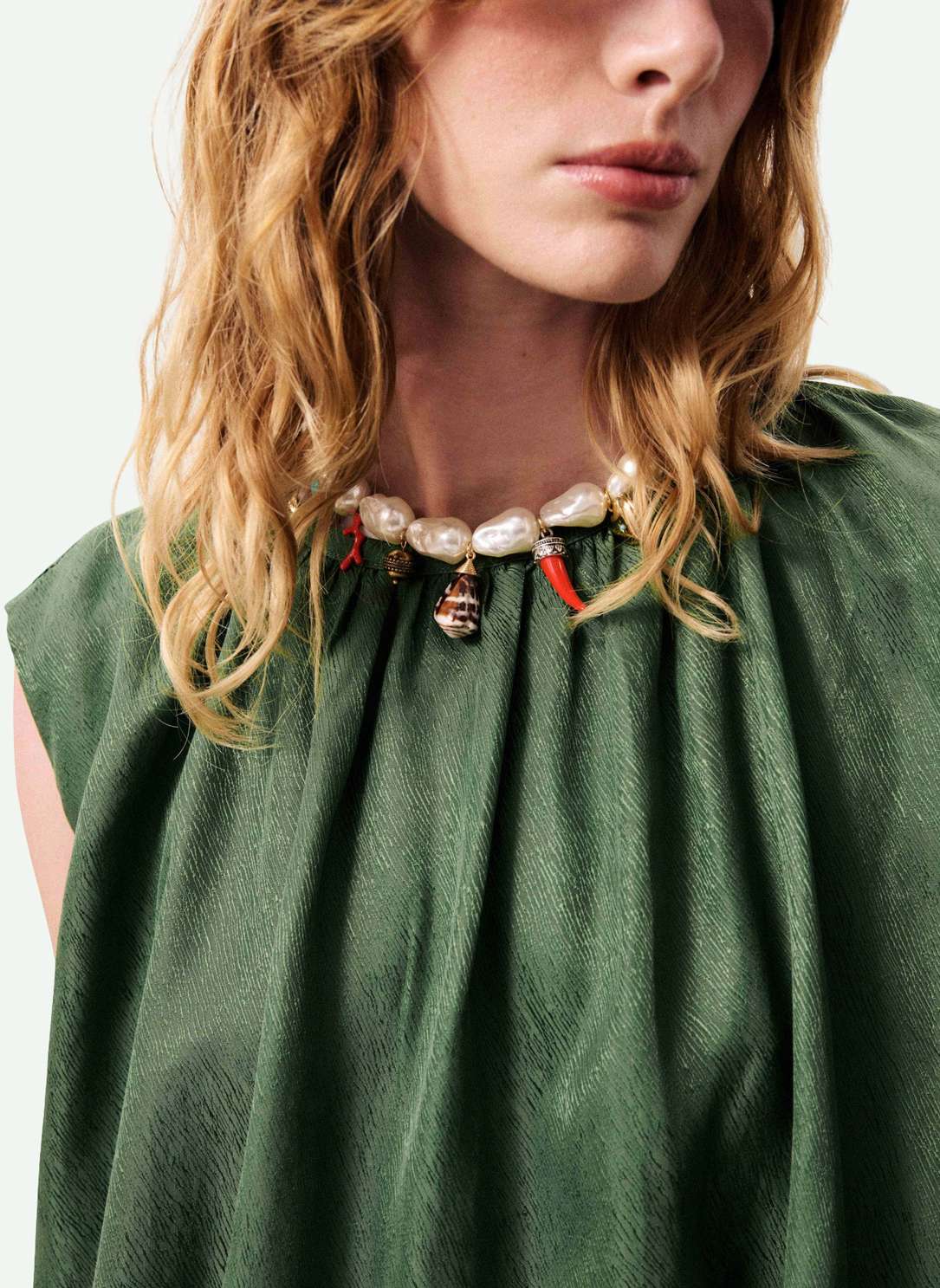 Tops ARGO femme vert FRNCH Tops ARGO femme vert Vert