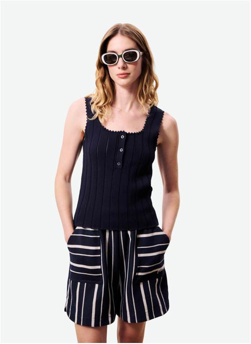 FRNCH Tops DUNDEE femme bleu