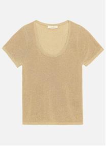 Tee-shirts T-shirt - MISHAN - 68-dore femme or et bronze La Petite Etoile Tee-shirts T-shirt - MISHAN - 68-dore femme or et bronze Or