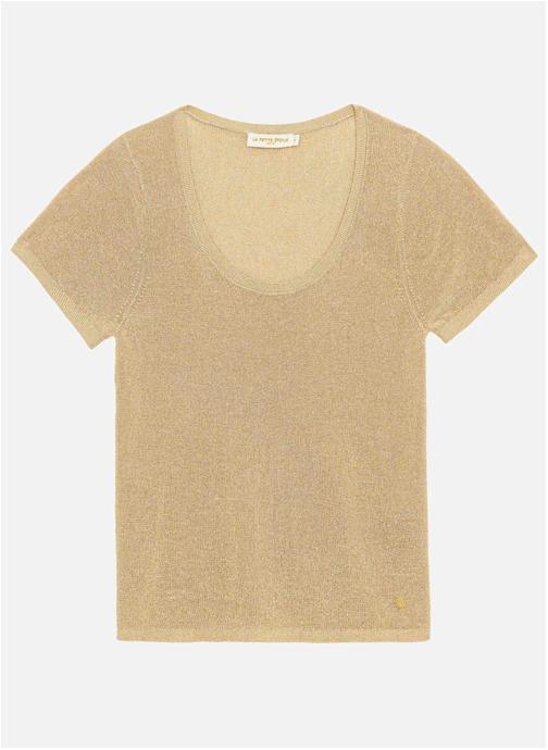 La Petite Etoile Tee-shirts T-shirt - MISHAN - 68-dore femme or et bronze