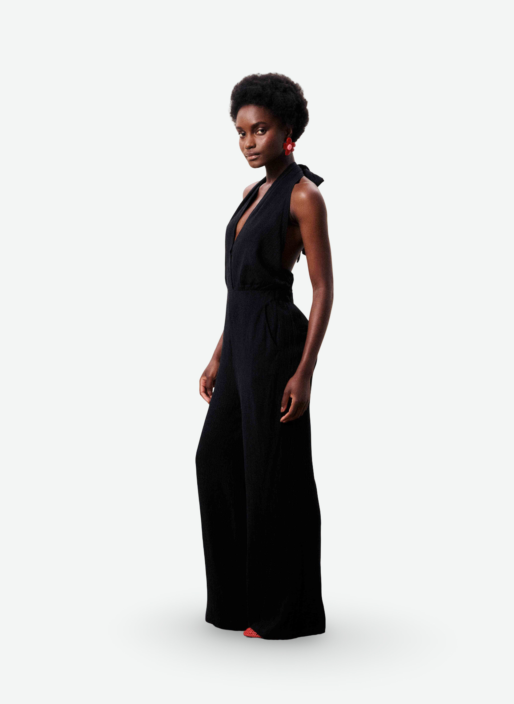 Combinaisons MILAGRES femme noir FRNCH Combinaisons MILAGRES femme noir Noir