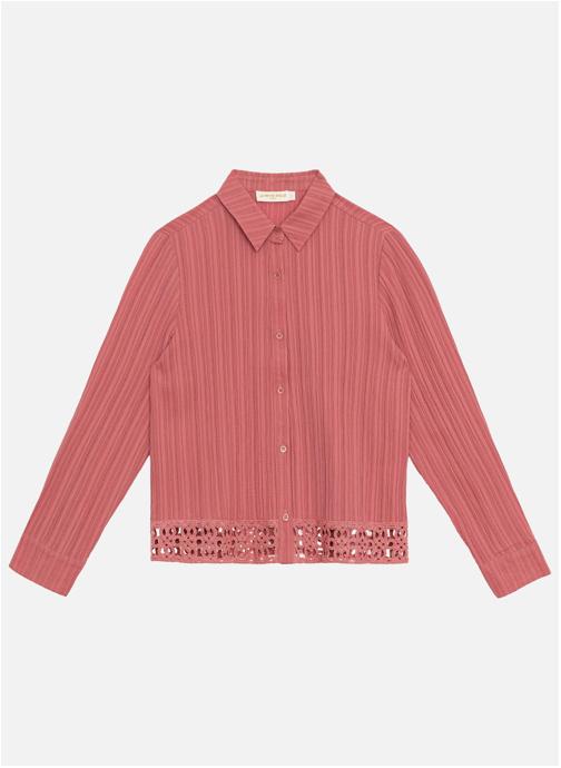 La Petite Etoile Chemises Chemise - CHARLOTTE - 11-ecru femme rose