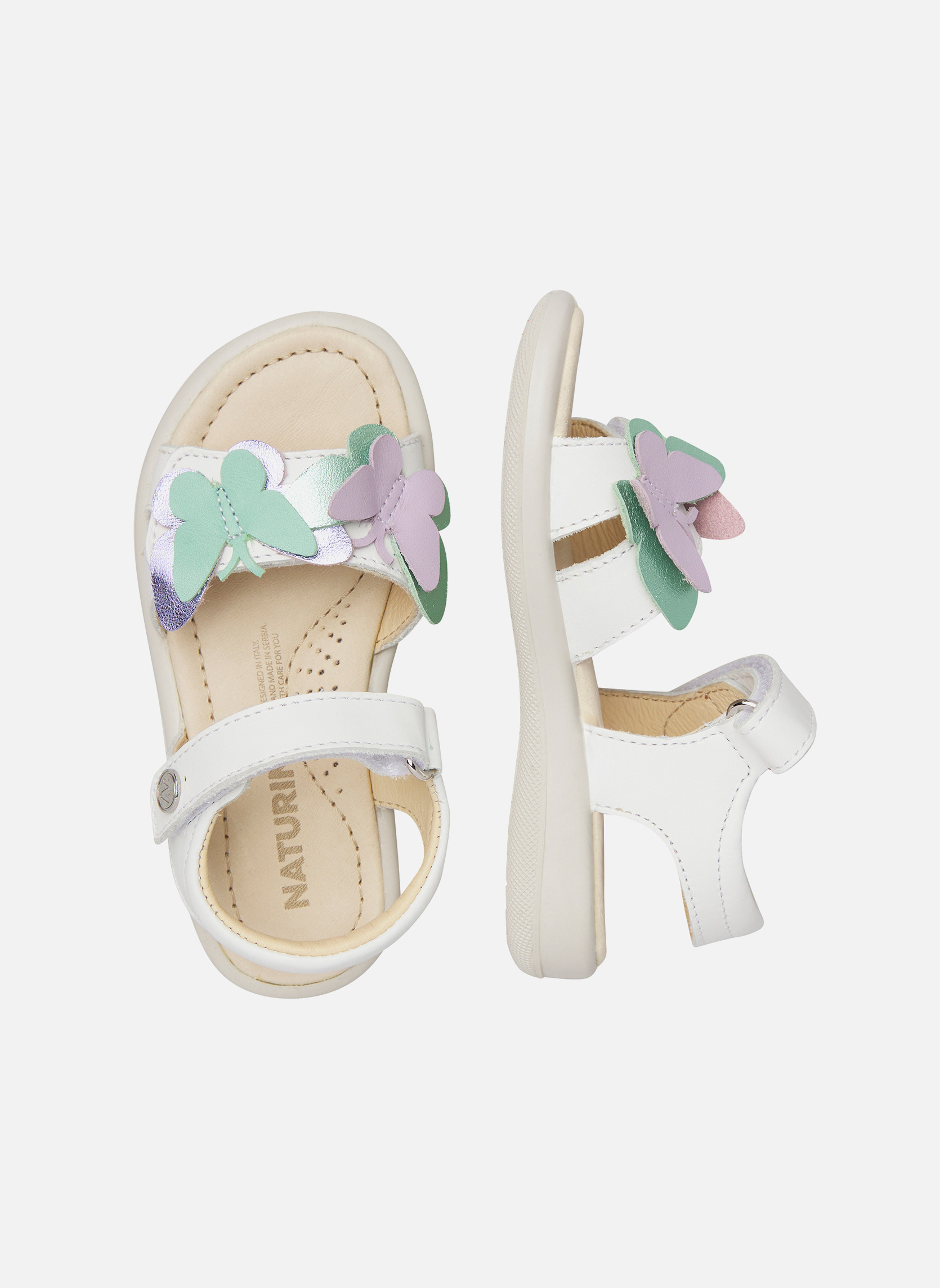 Sandales Sandales MAUDI Blanc- fille blanc Naturino Sandales Sandales MAUDI Blanc- fille blanc Blanc