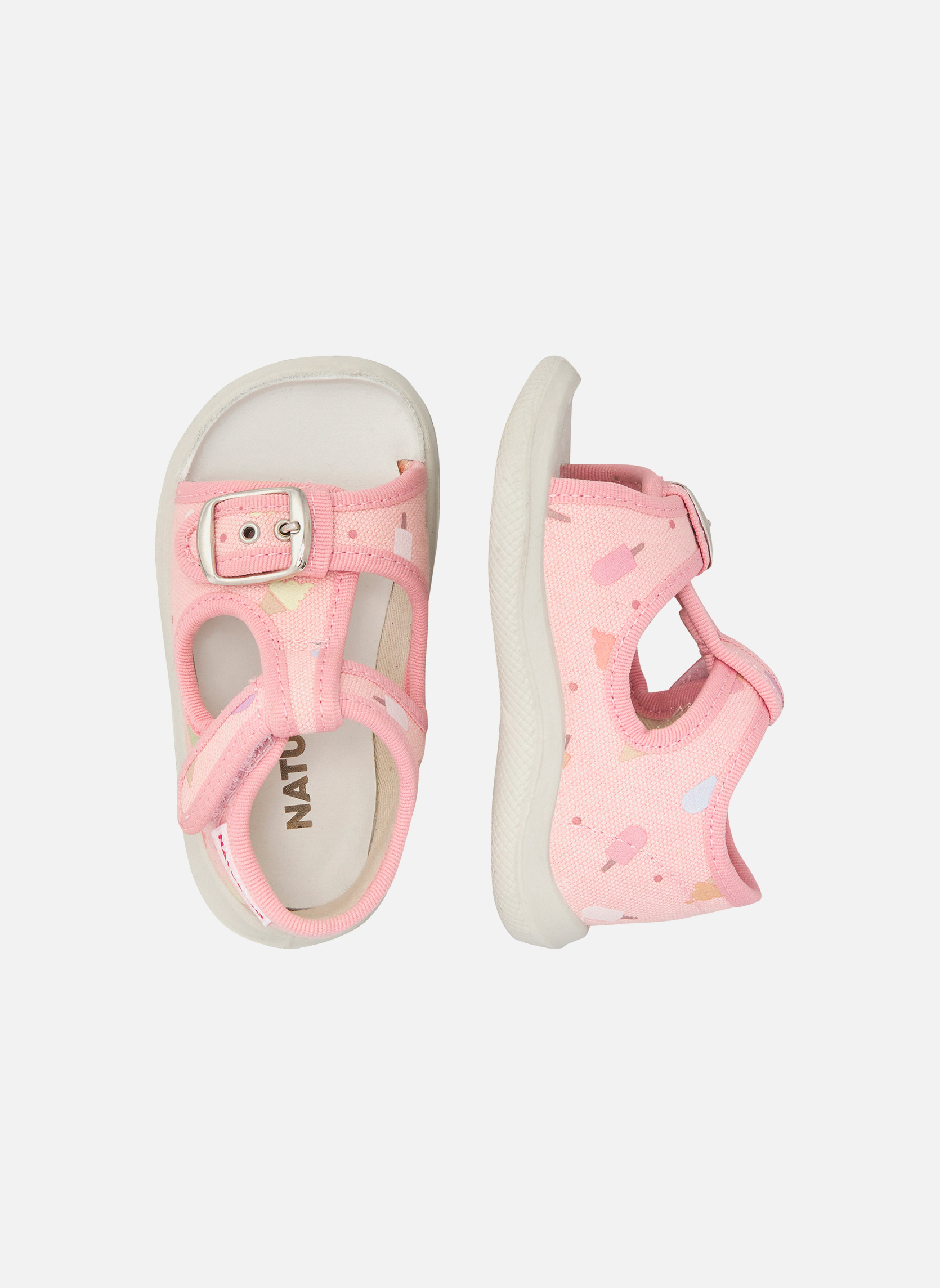 Sandales Sandales PAROS Rose- fille rose Naturino Sandales Sandales PAROS Rose- fille rose Rose clair