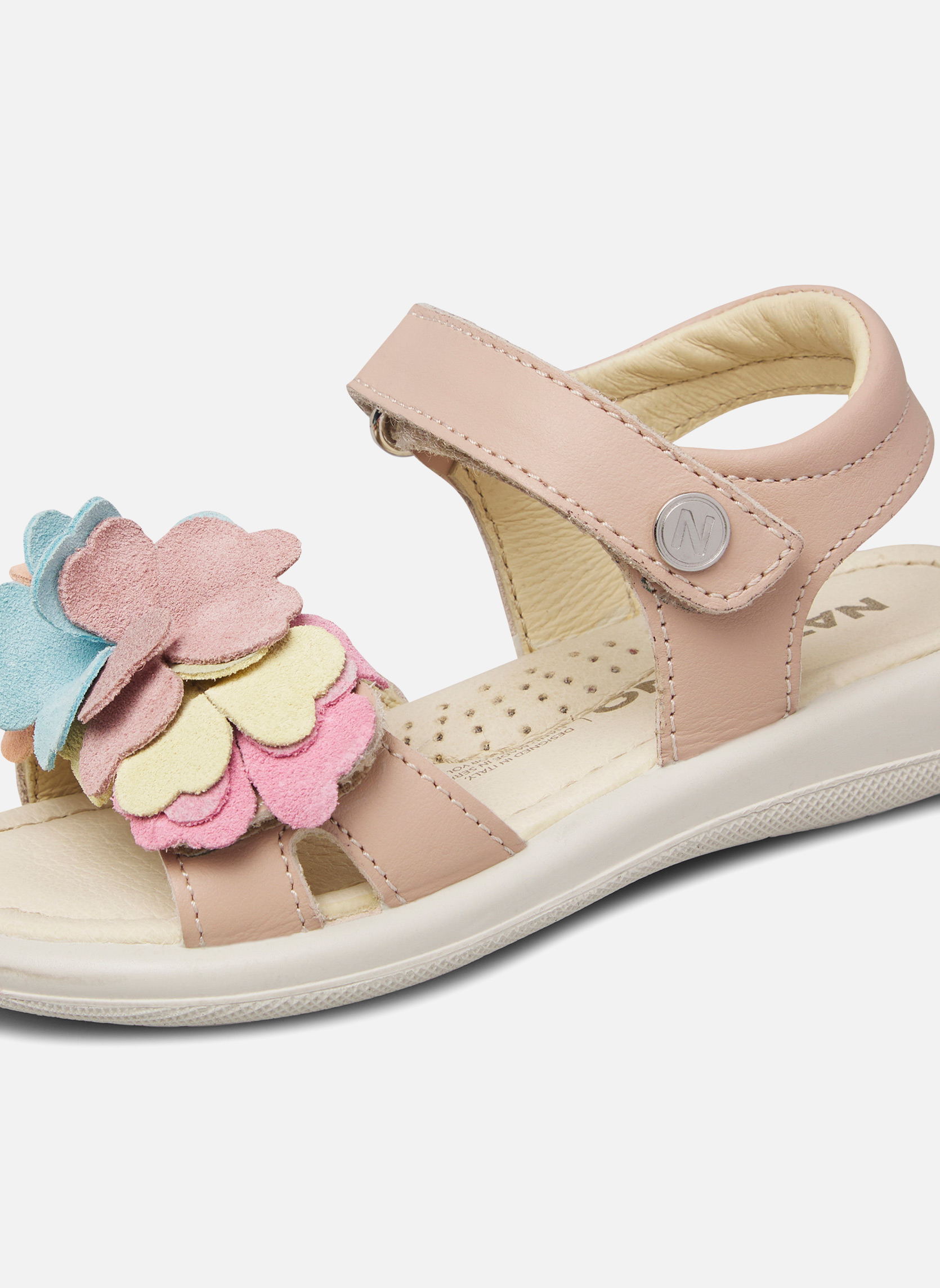 Sandales Sandales SALYA Rose poudré- fille rose Naturino Sandales Sandales SALYA Rose poudré- fille rose Rose clair