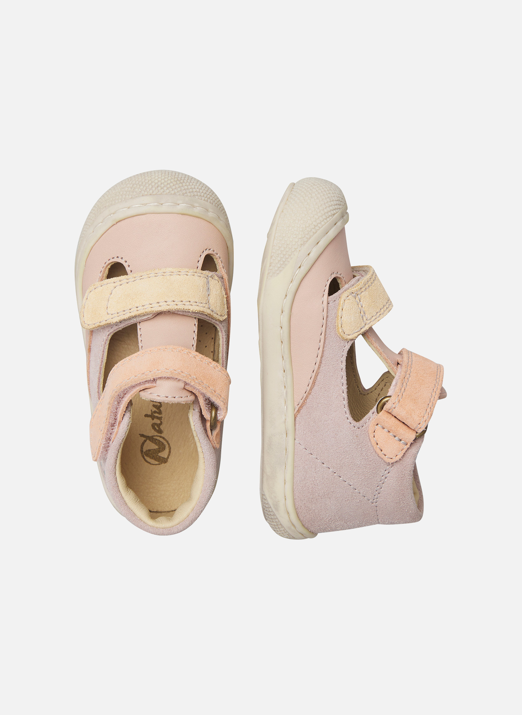 Sandales Sandales KYMEL Céleste- garçon rose Naturino Sandales Sandales KYMEL Céleste- garçon rose Rose clair