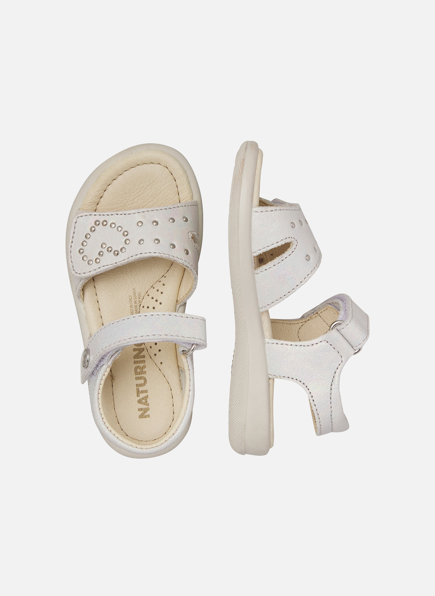 Sandales Sandales SAPHIA Blanc- fille blanc Naturino Sandales Sandales SAPHIA Blanc- fille blanc Blanc