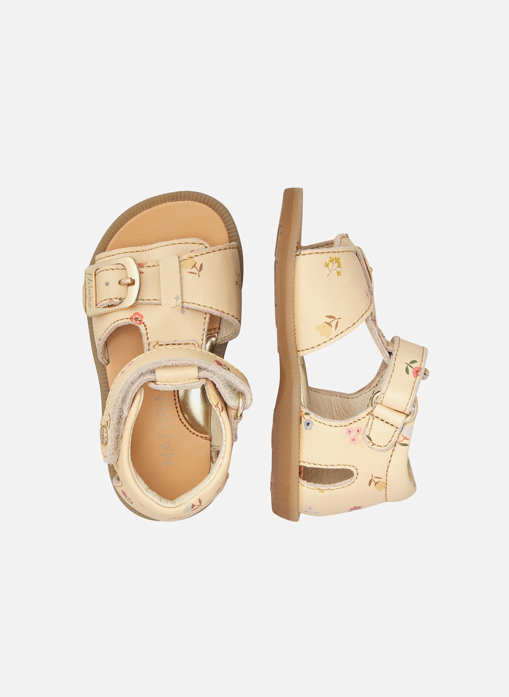 Sandales Sandales QUARZO Beige- fille beige Naturino Sandales Sandales QUARZO Beige- fille beige Beige