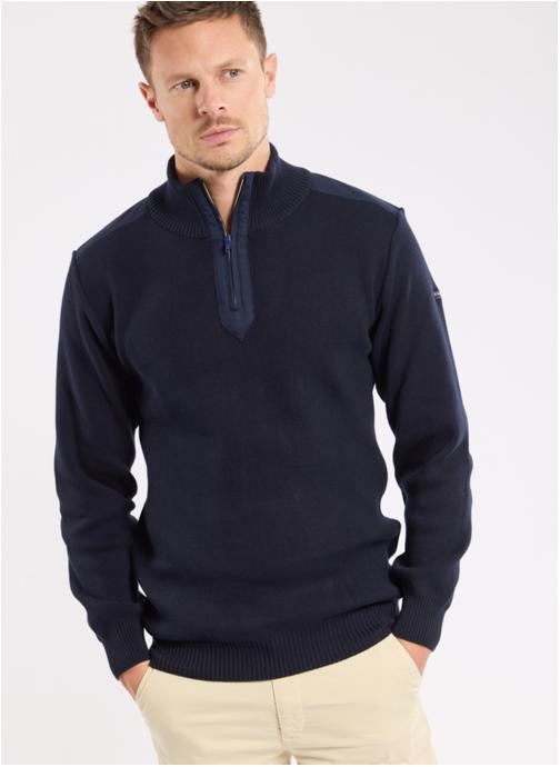 Armor Lux Pulls Pull 73137 marine deep homme bleu