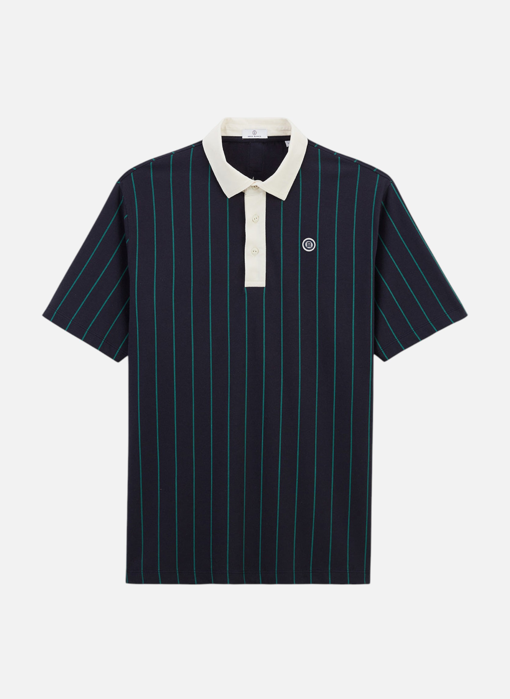 Polos Polo MC homme bleu Serge Blanco Polos Polo MC homme bleu Bleu marine