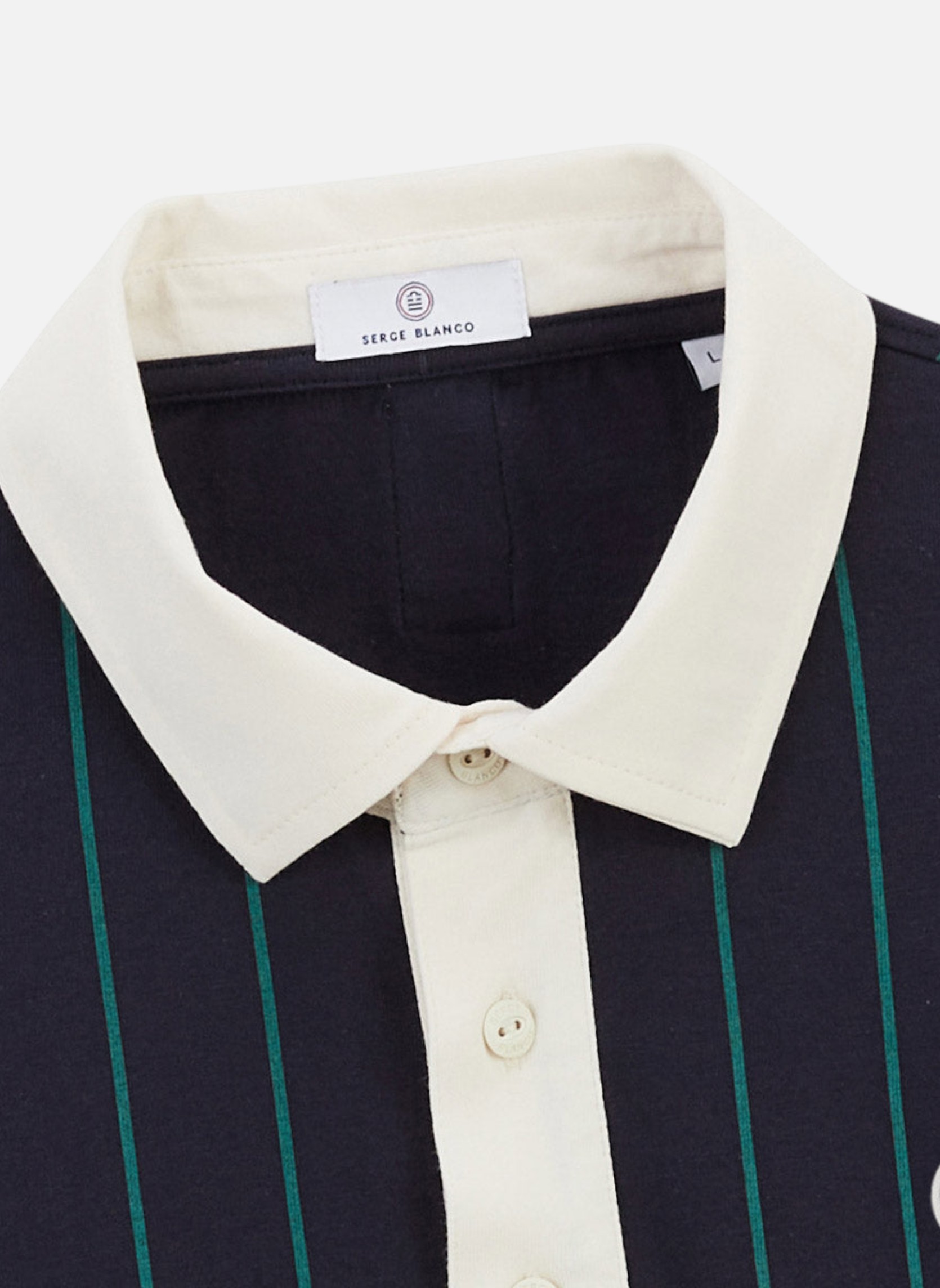 Polos Polo MC homme bleu Serge Blanco Polos Polo MC homme bleu Bleu marine