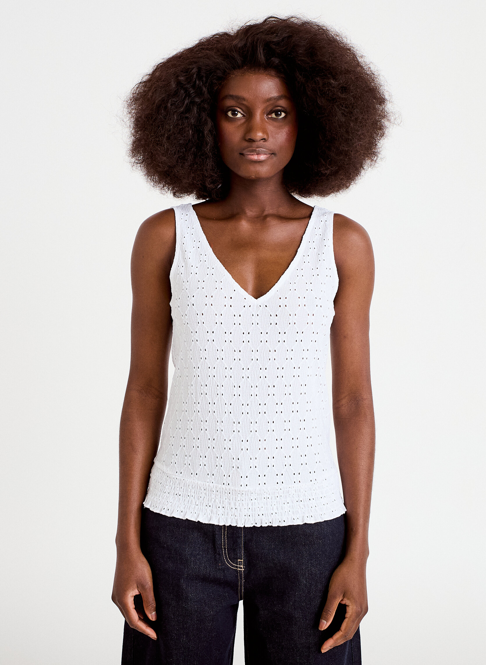 Chantelle SOFTSTRETCH – Débardeur Invisible Taille Unique XS-XL, Ultra-Stretch Seconde Peau, Confort Absolu Sans Couture