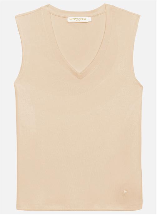 La Petite Etoile Débardeurs Débardeur - DILA - 13-beige femme beige