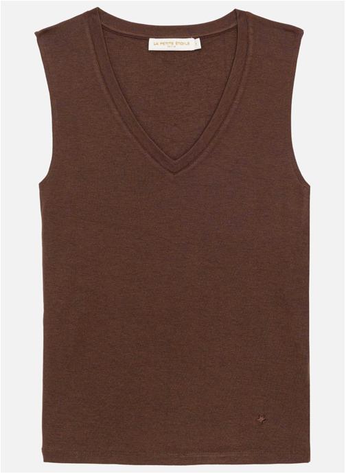 La Petite Etoile Débardeurs Débardeur - DILA - 13-beige femme marron