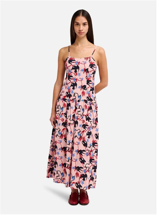 RVCA Robes Antonia Figueiredo Love Birds femme rose