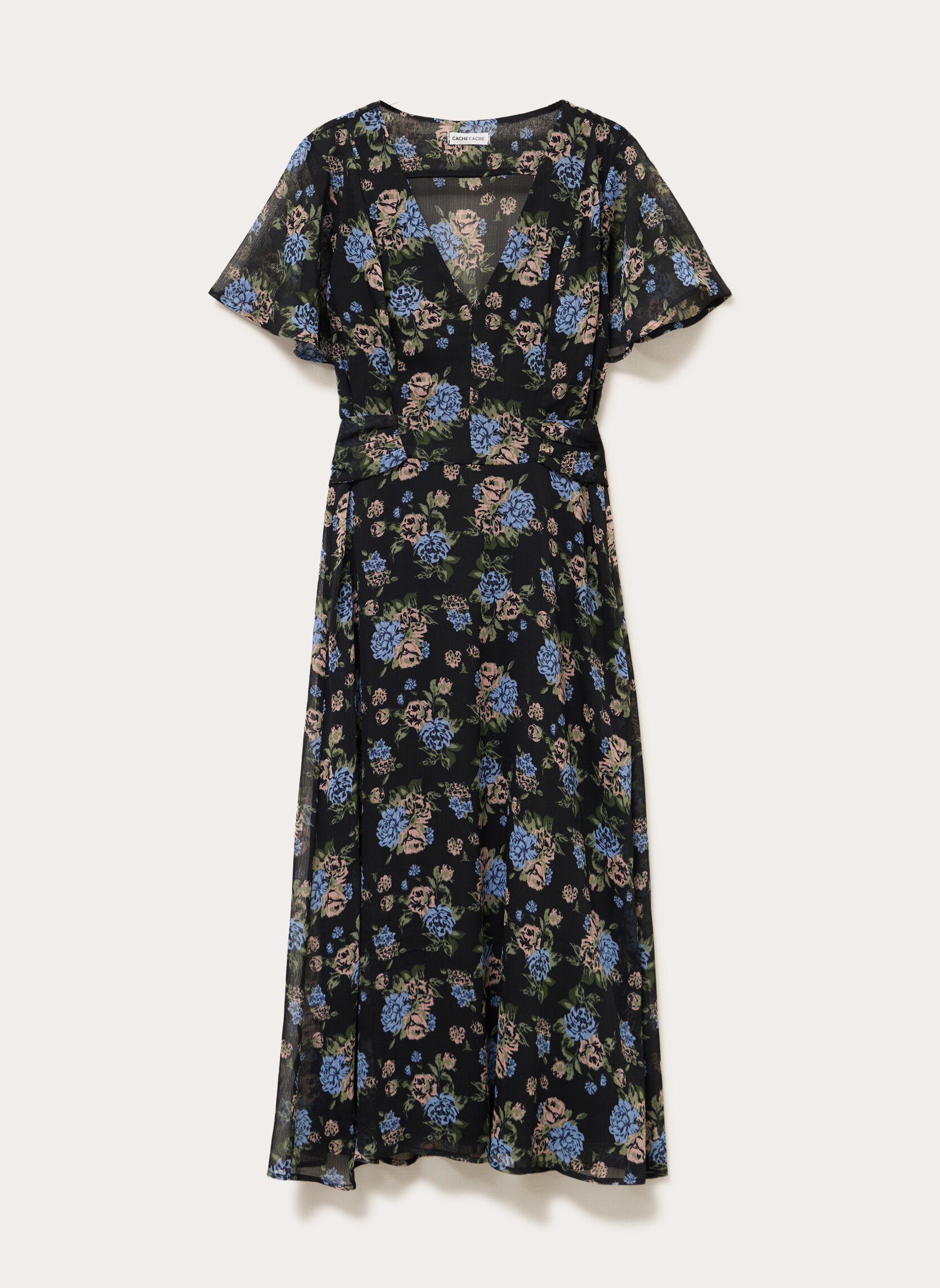 Robes ROCHAROCVOL femme noir Cache Cache Robes ROCHAROCVOL femme noir Noir