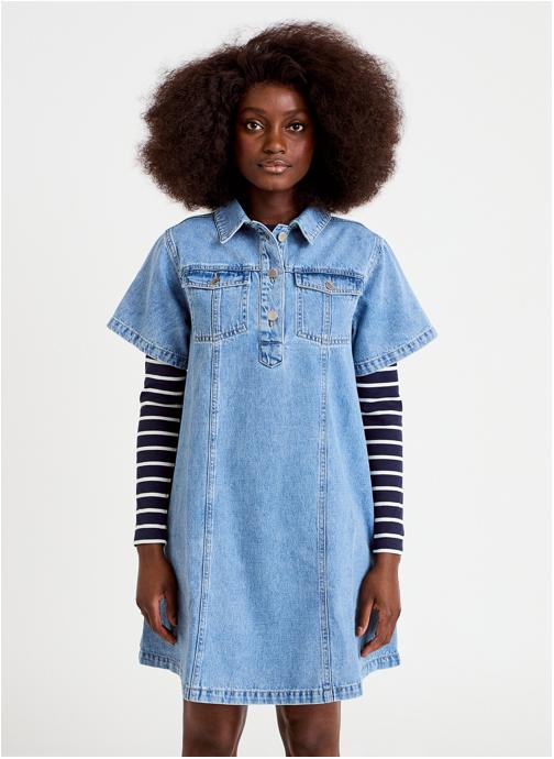 Cache Cache Robes RODENTRAP femme bleu