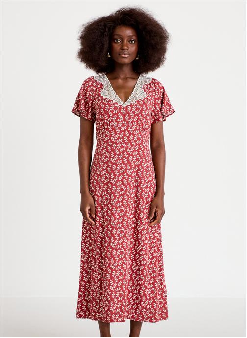 Cache Cache Robes ROLINGEMC femme rouge