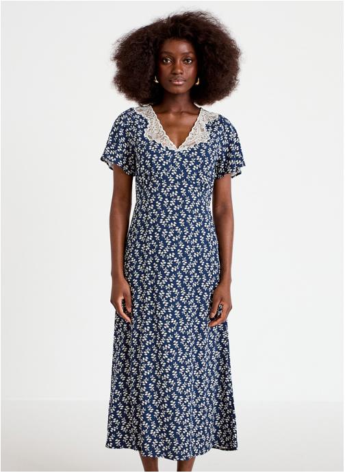 Cache Cache Robes ROLINGEMC femme bleu