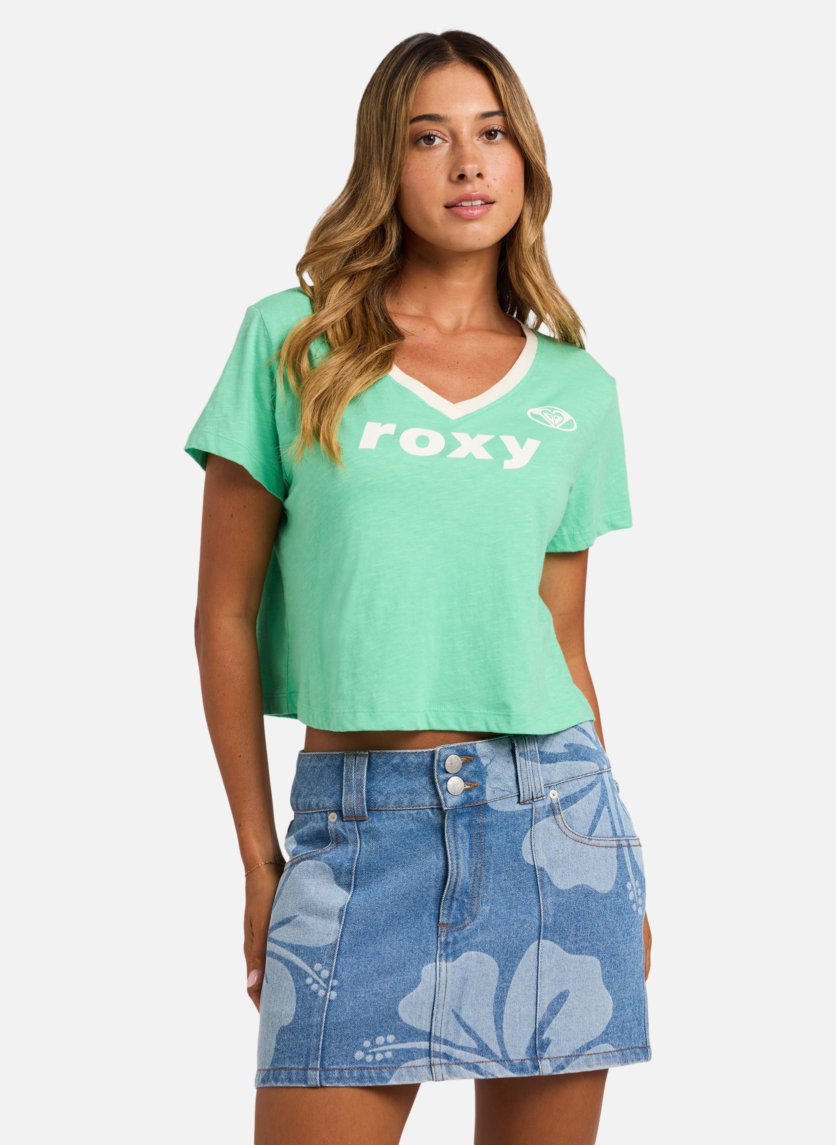 Tops Always Lucky femme vert Roxy Tops Always Lucky femme vert Vert