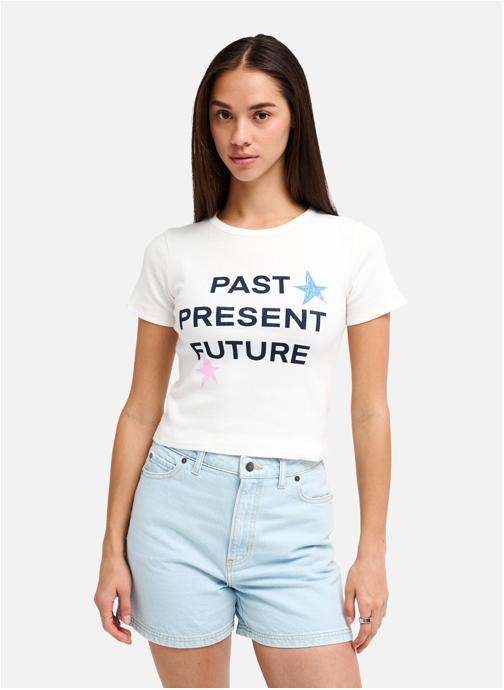 RVCA Tee-shirts Antonia Figueiredo Future Rib femme blanc