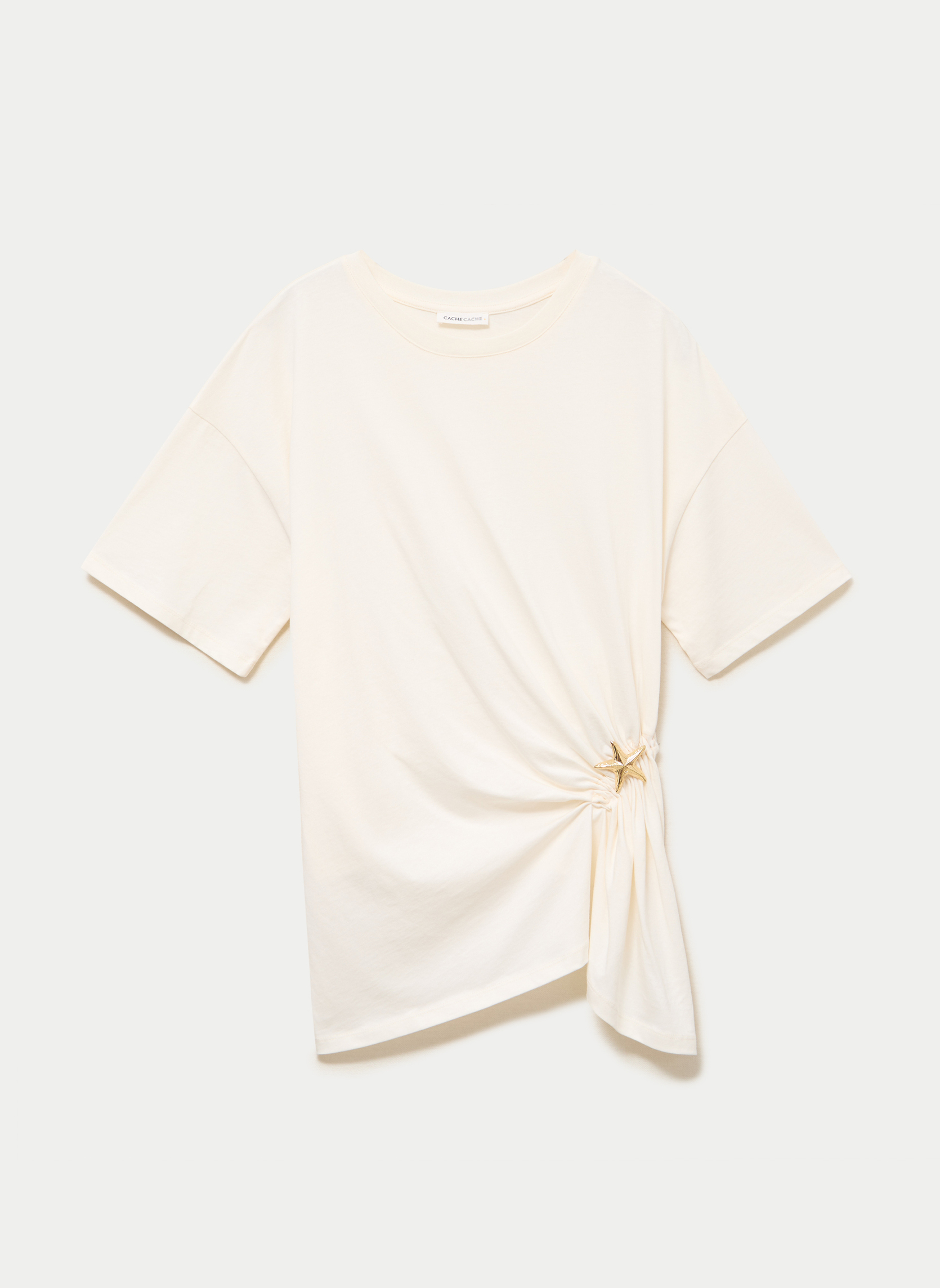 Tee-shirts KTEEBIJOU femme blanc Cache Cache Tee-shirts KTEEBIJOU femme blanc Blanc