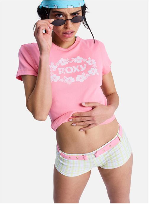 Roxy Tee-shirts Sea You Later femme rose