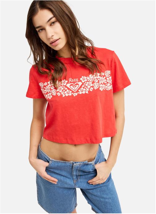 Roxy Tee-shirts Endless Weekends femme rouge