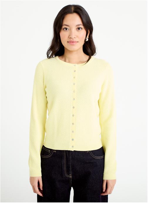 Cache Cache Gilets GILCOLBOITE femme jaune