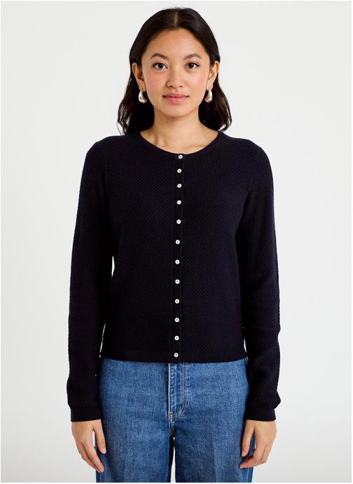 Cache Cache Gilets GILCOLBOITE femme bleu