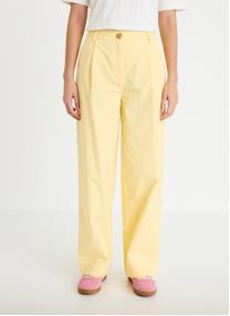 Pantalons droit CHINOTRIP femme beige