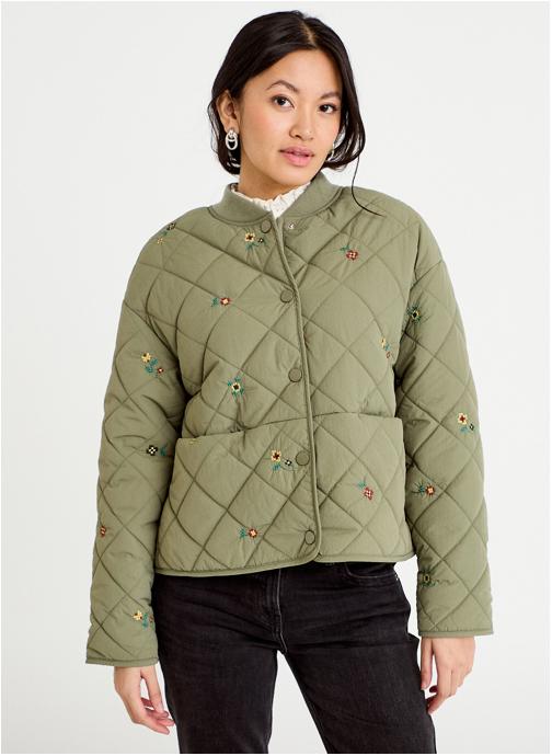 Cache Cache Vestes BOMBERBROD femme vert