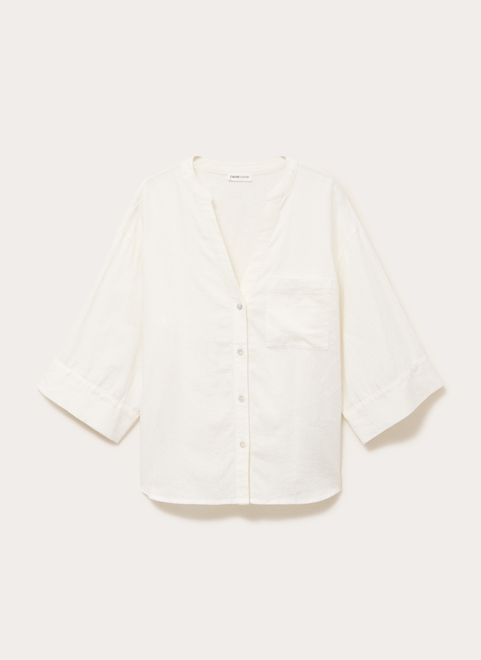 Blouses BLOUVALIN femme blanc Cache Cache Blouses BLOUVALIN femme blanc Blanc