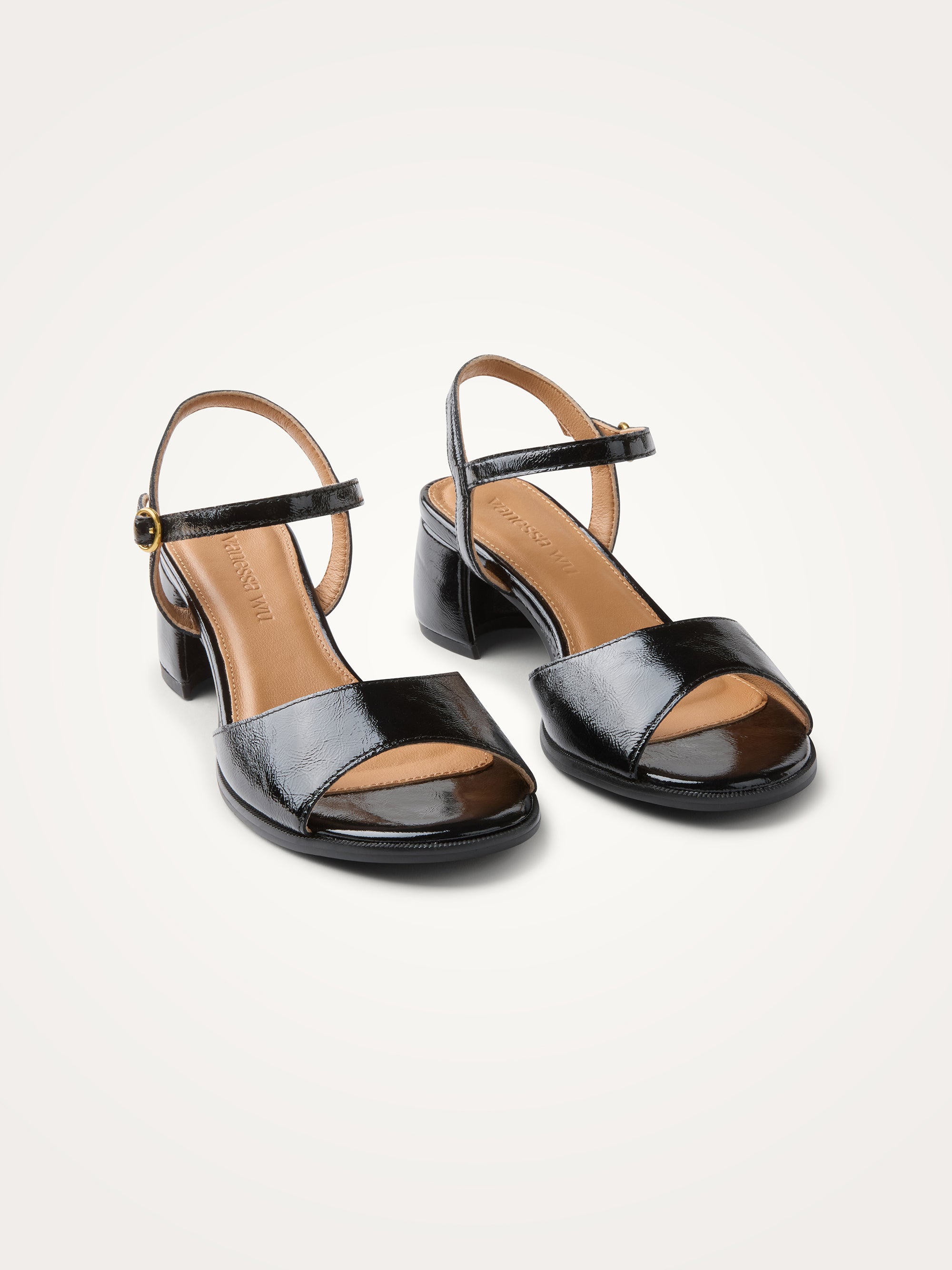 Sandales LUNA Single femme noir Vanessa Wu Sandales LUNA Single femme noir Noir