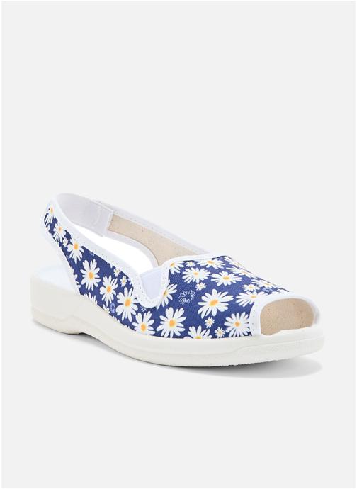 Pediconfort Ballerines classiques PANTOUFLES femme bleu
