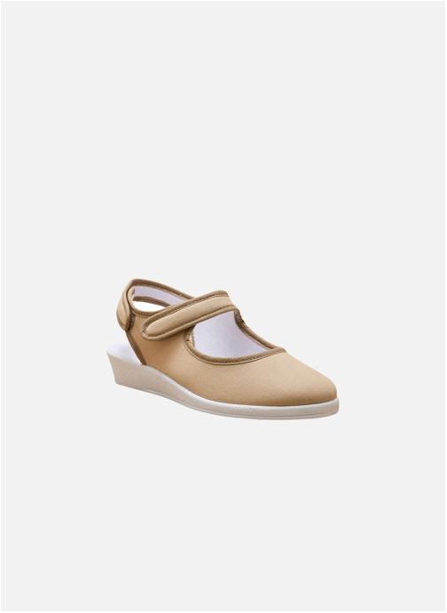 Pediconfort Sandales PANTOUFLES femme beige