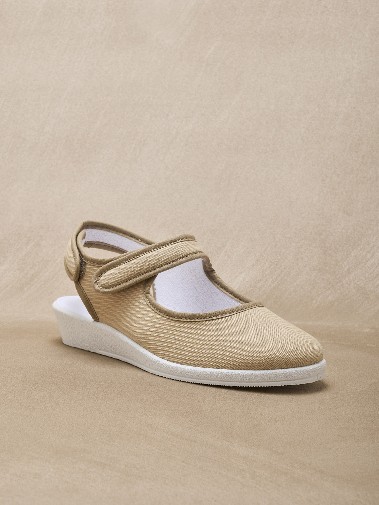 Sandales PANTOUFLES femme beige Pediconfort Sandales PANTOUFLES femme beige Beige