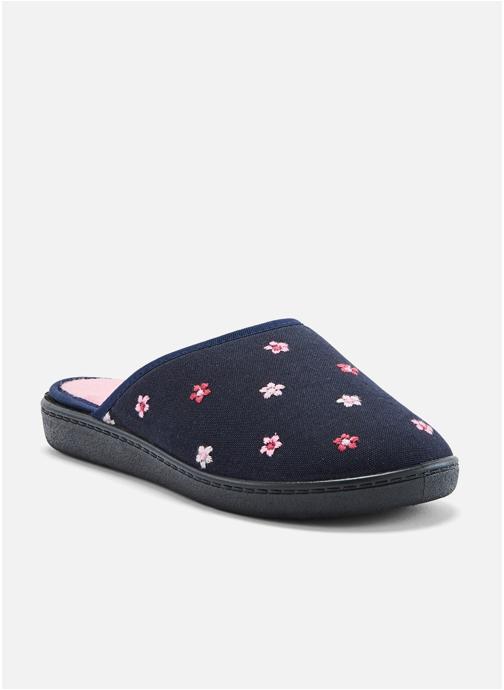 Pediconfort Chaussons PANTOUFLES femme bleu