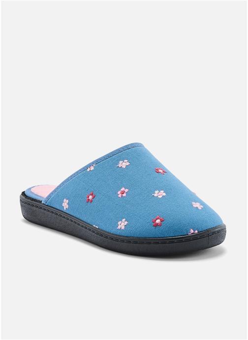 Pediconfort Chaussons PANTOUFLES femme bleu