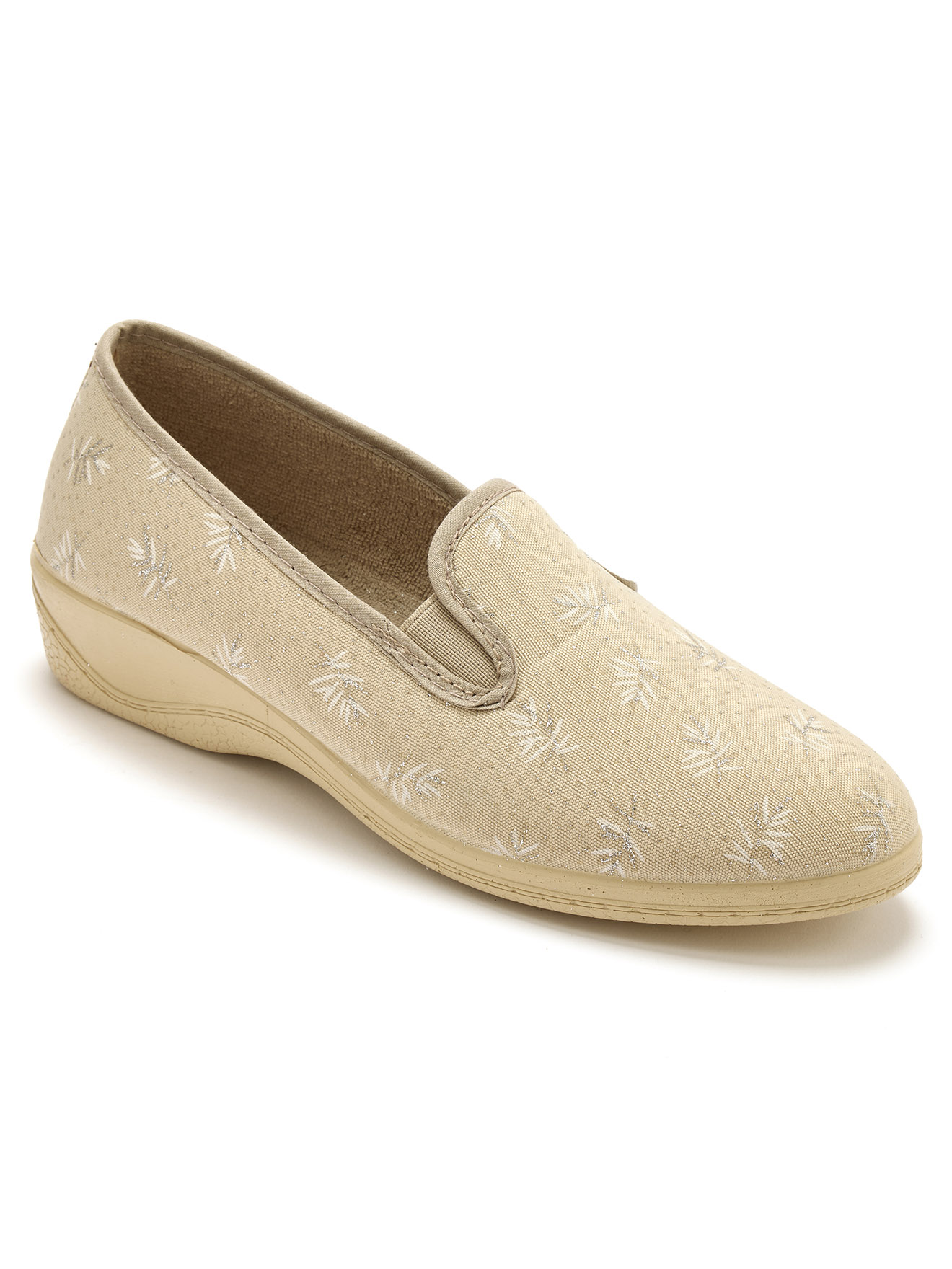 Chaussons DERBIES femme beige Pediconfort Chaussons DERBIES femme beige Beige