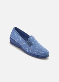 Chaussons DERBIES femme bleu Pediconfort Chaussons DERBIES femme bleu Bleu