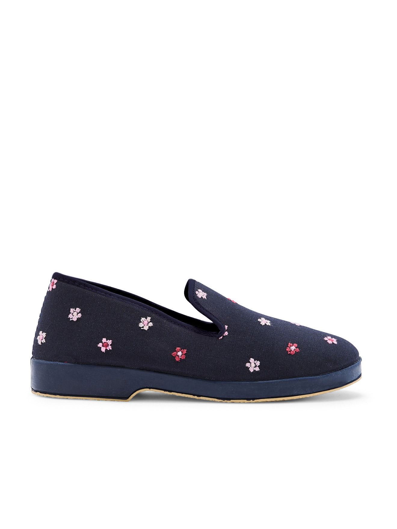 Chaussons PANTOUFLES femme bleu Pediconfort Chaussons PANTOUFLES femme bleu Bleu marine