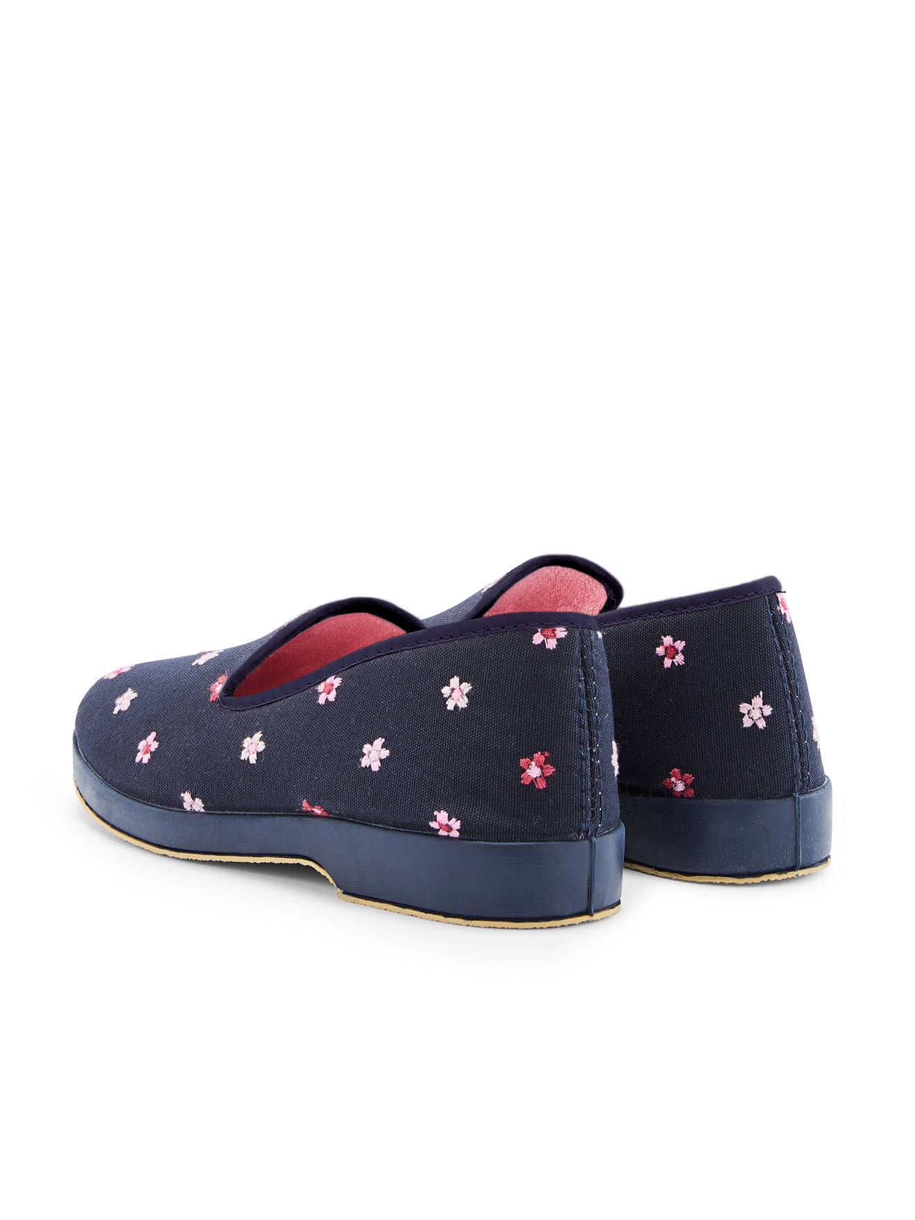 Chaussons PANTOUFLES femme bleu Pediconfort Chaussons PANTOUFLES femme bleu Bleu marine