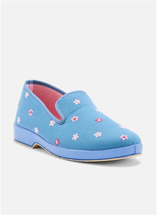 Pediconfort Chaussons PANTOUFLES femme bleu