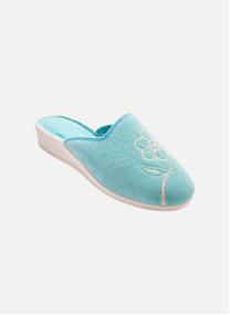 Chaussons MULES femme bleu Pediconfort Chaussons MULES femme bleu Turquoise