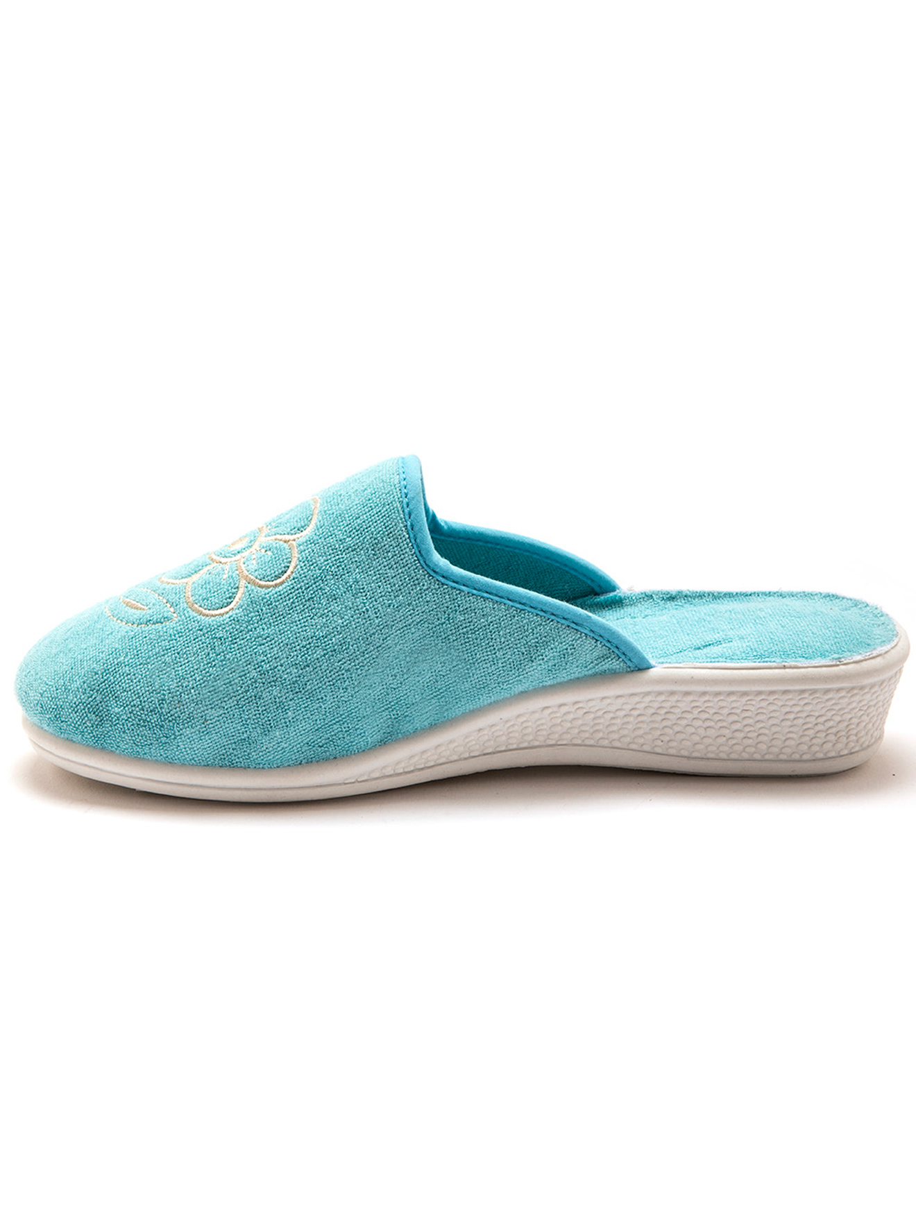 Chaussons MULES femme bleu Pediconfort Chaussons MULES femme bleu Turquoise