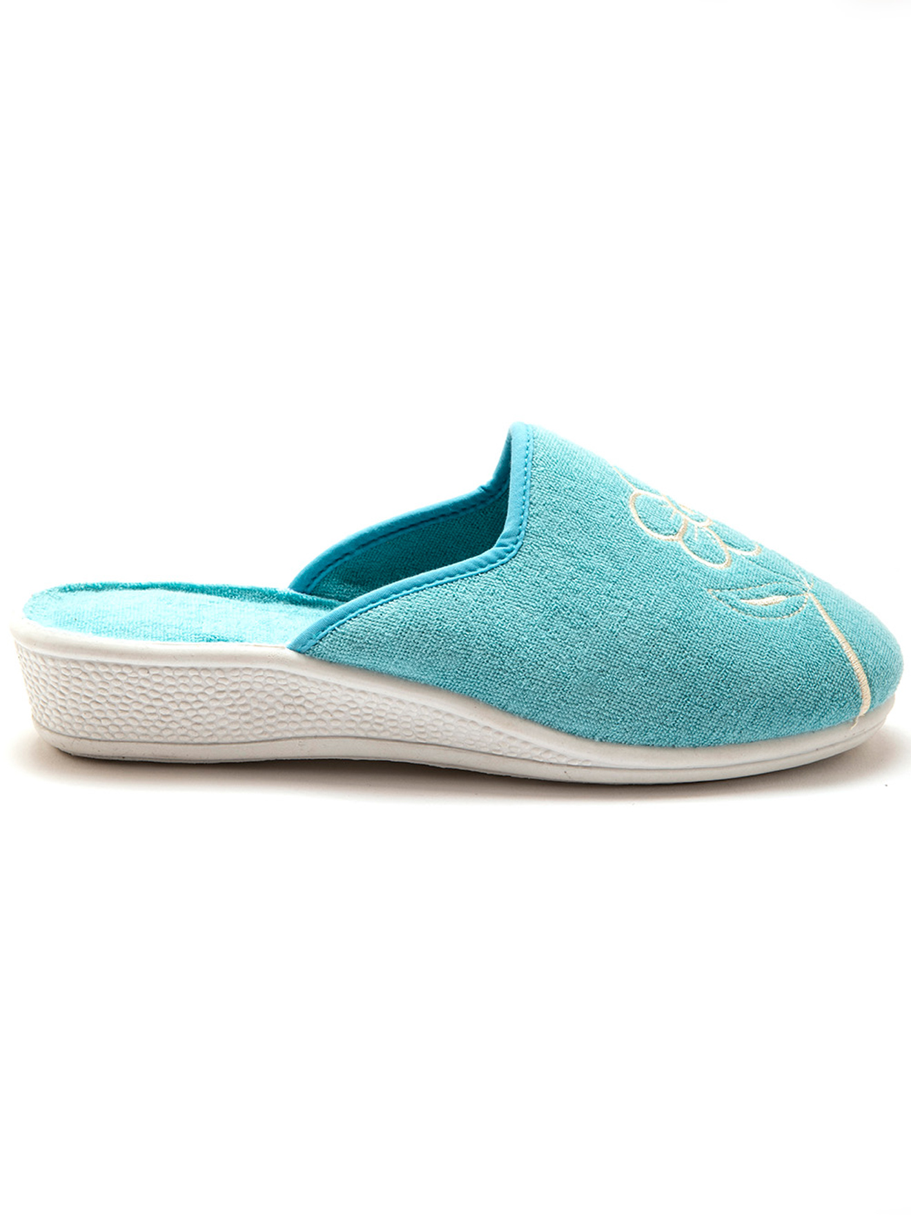Chaussons MULES femme bleu Pediconfort Chaussons MULES femme bleu Turquoise