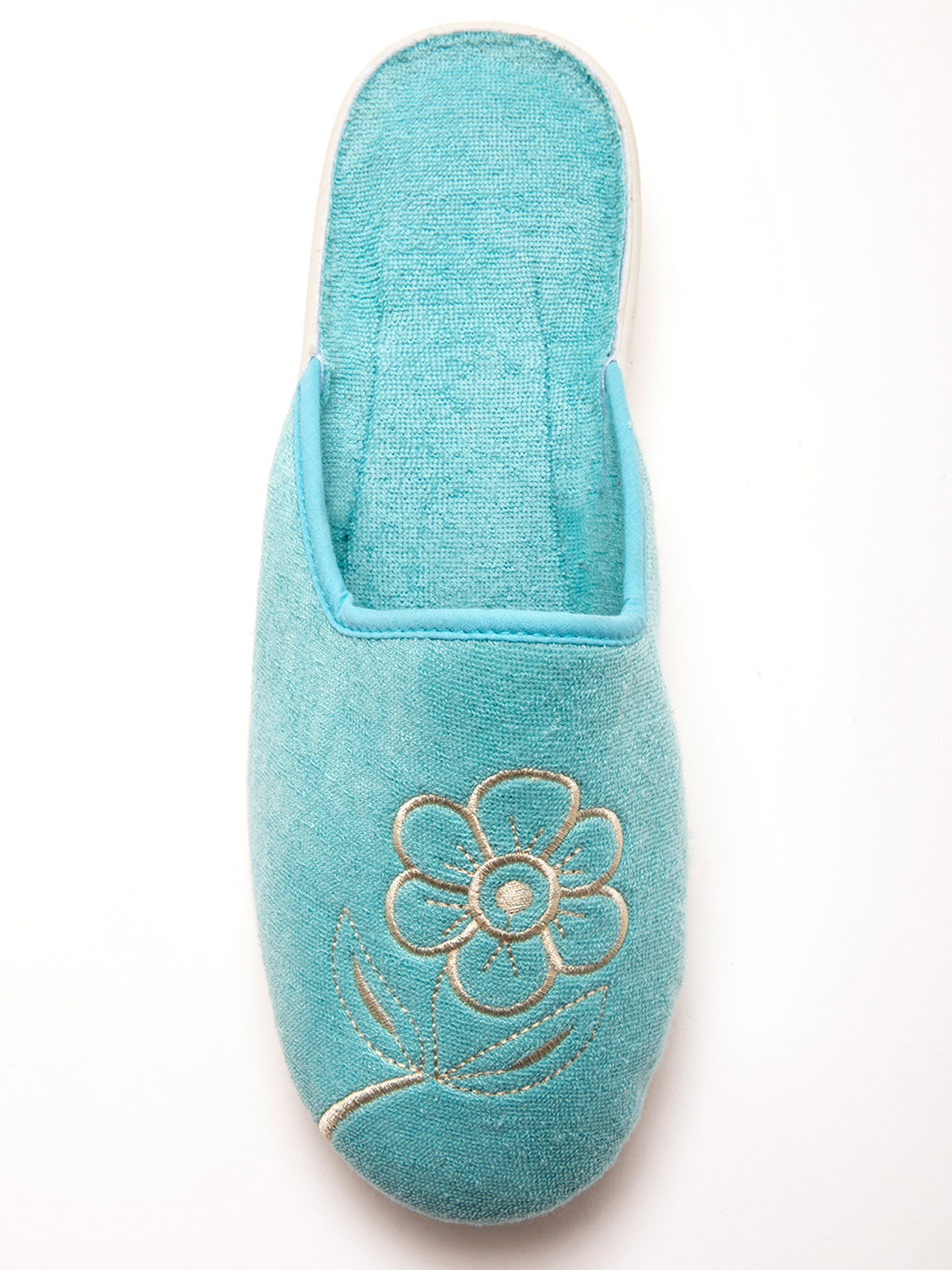 Chaussons MULES femme bleu Pediconfort Chaussons MULES femme bleu Turquoise