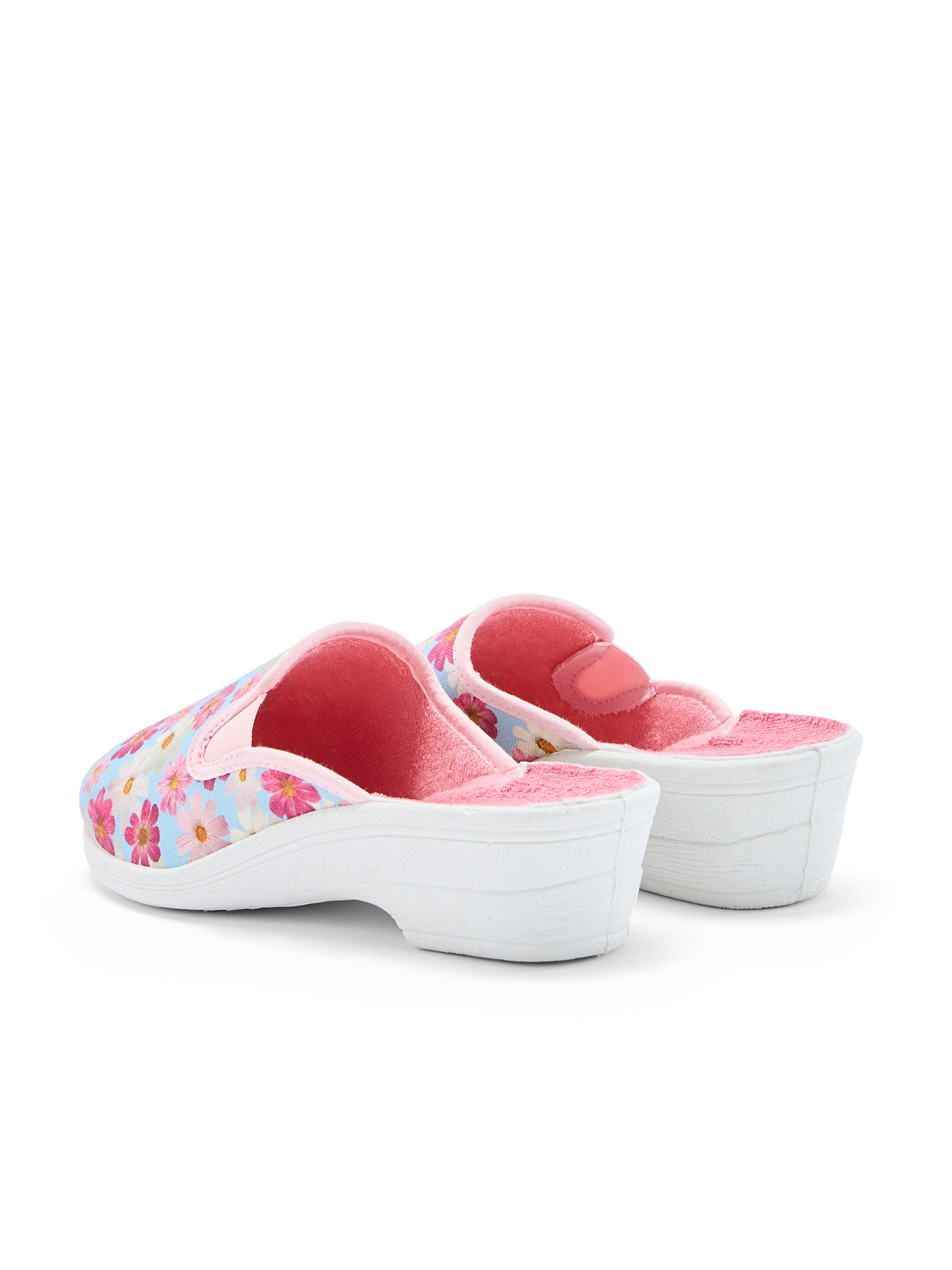 Chaussons PANTOUFLES femme rose Pediconfort Chaussons PANTOUFLES femme rose Rose