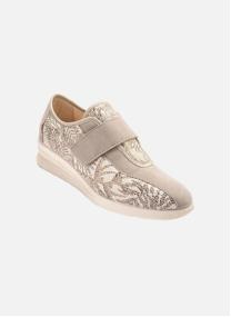 Baskets basses DERBIES femme beige